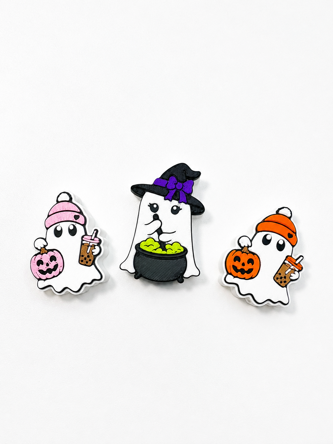 Ghost Straw Charms