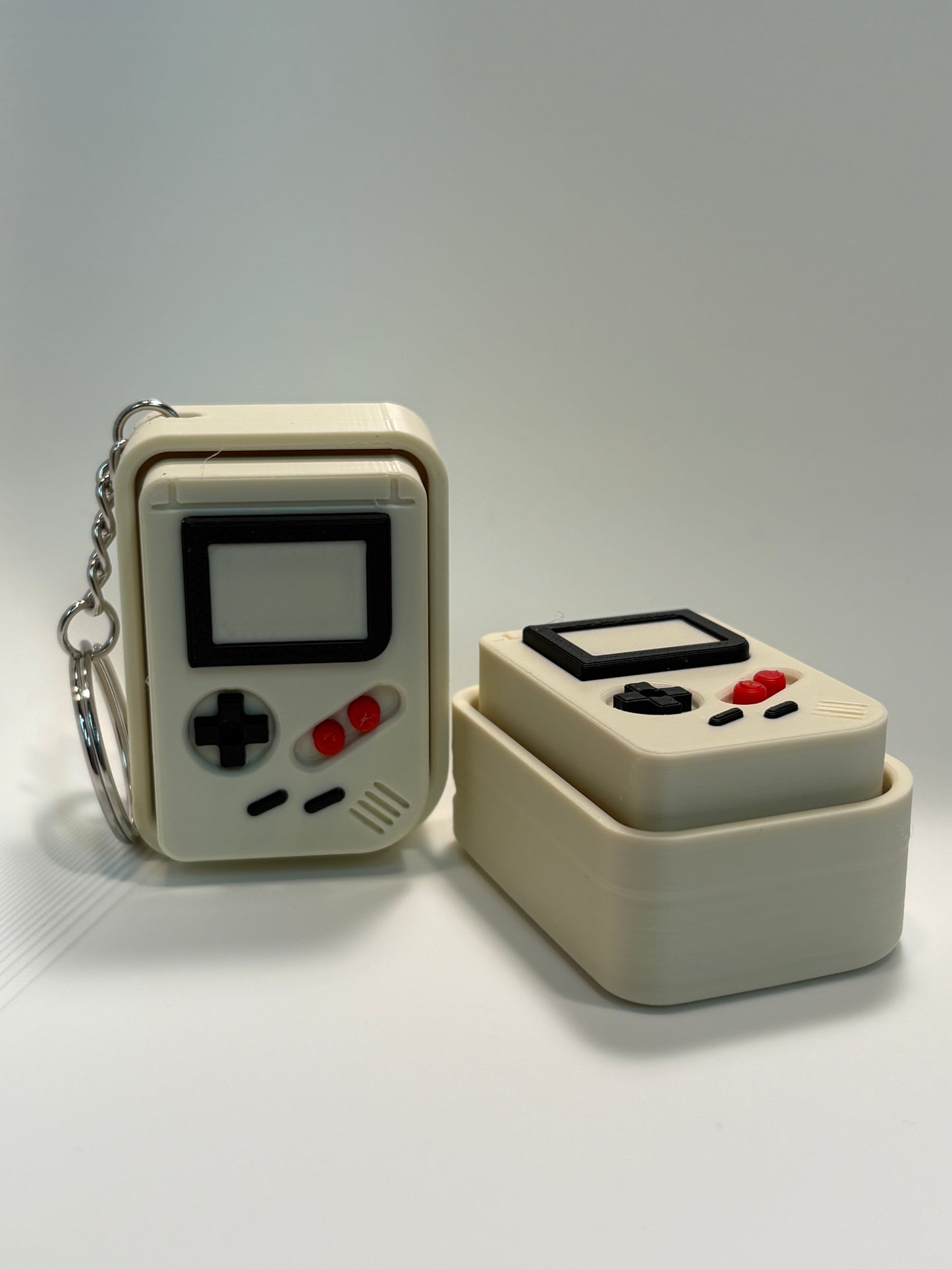 Vintage Game Fidget Clicker Keychain