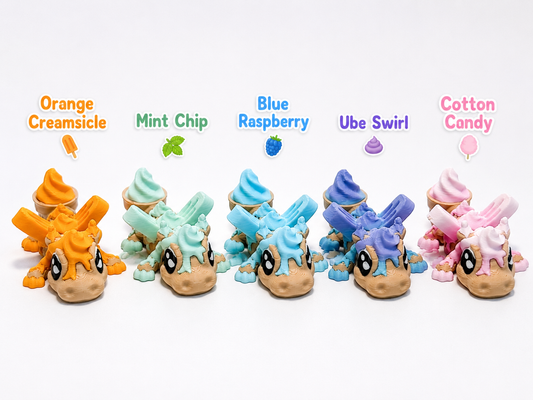 Ice Cream Dragon Popsicle Playset