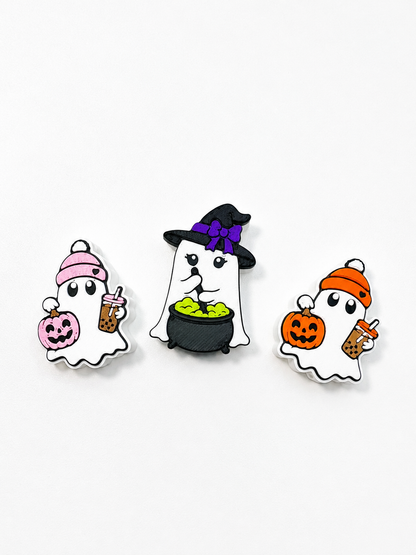 Ghost Straw Charms
