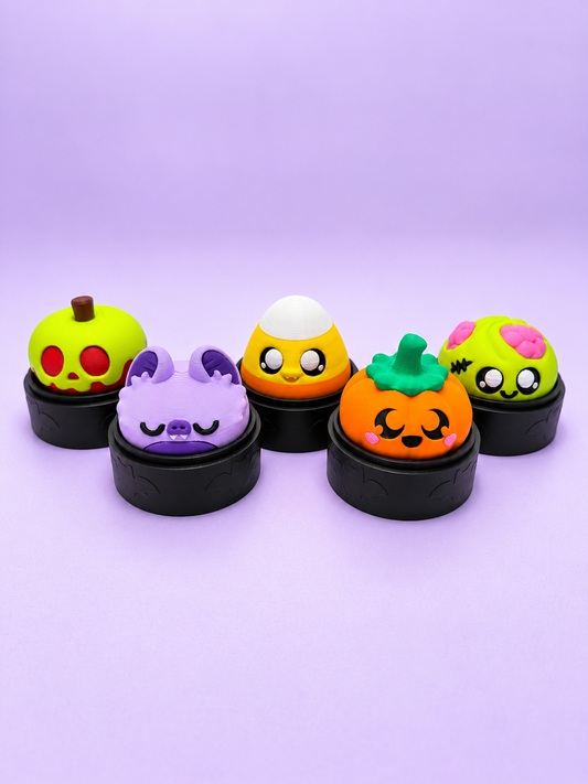 Spooky Dumpling Fidget Clickers