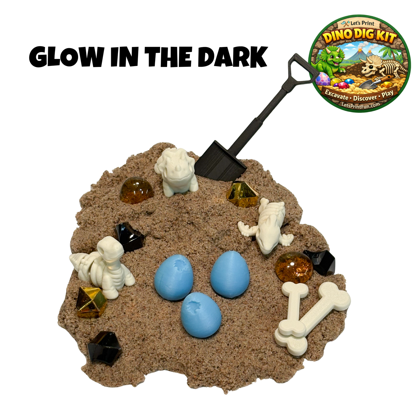 Mini Dinosaur Eggs – Pack of 3
