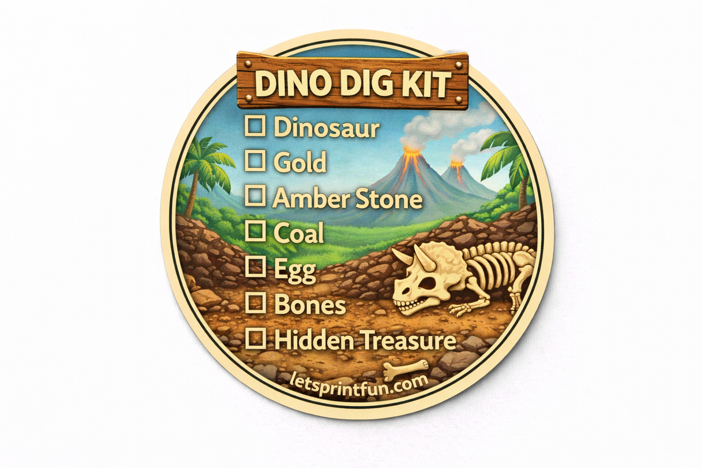 Dinosaur Dig Kit