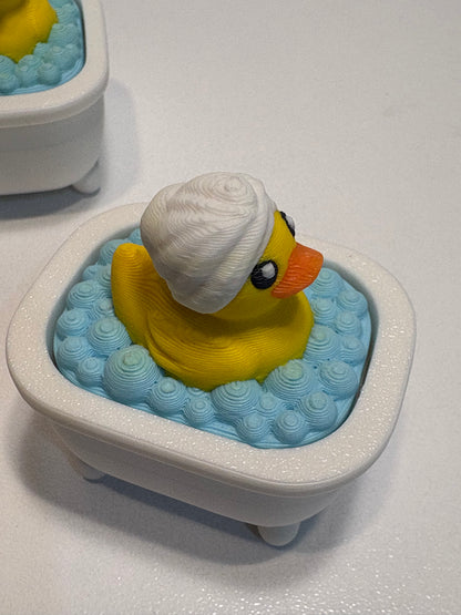 🛁 Rubber Duck Bathtub Fidget Clicker