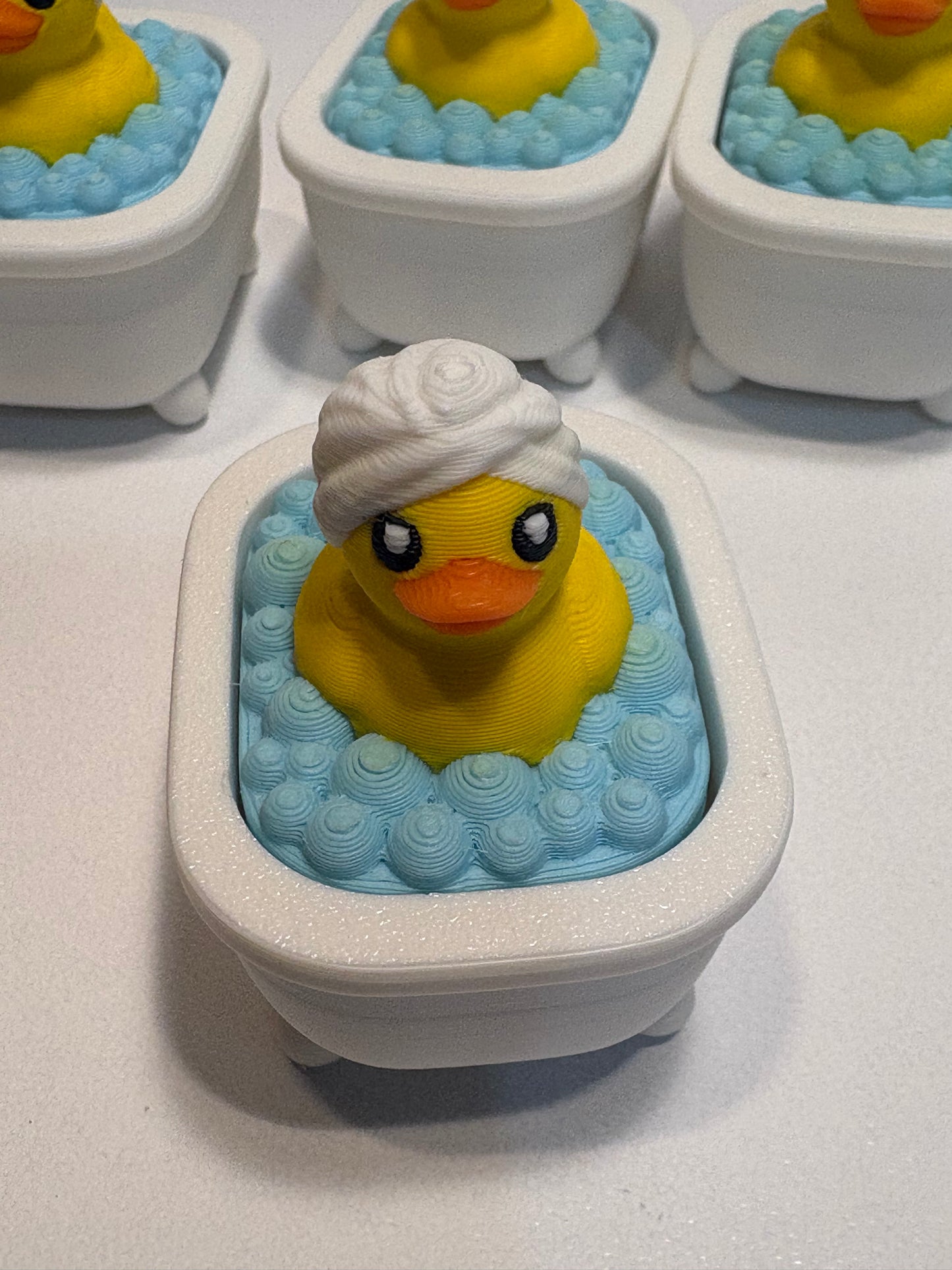 🛁 Rubber Duck Bathtub Fidget Clicker