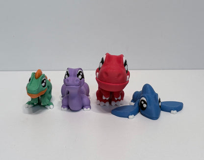 Flexi Dinosaur and Egg Play Set