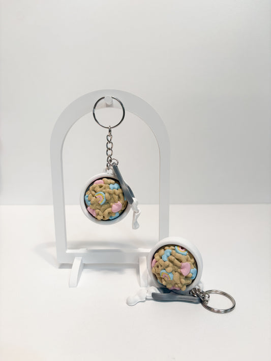 Magically Delicious Cereal Clicker Keychain