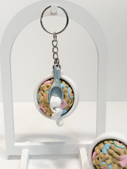 Magically Delicious Cereal Clicker Keychain
