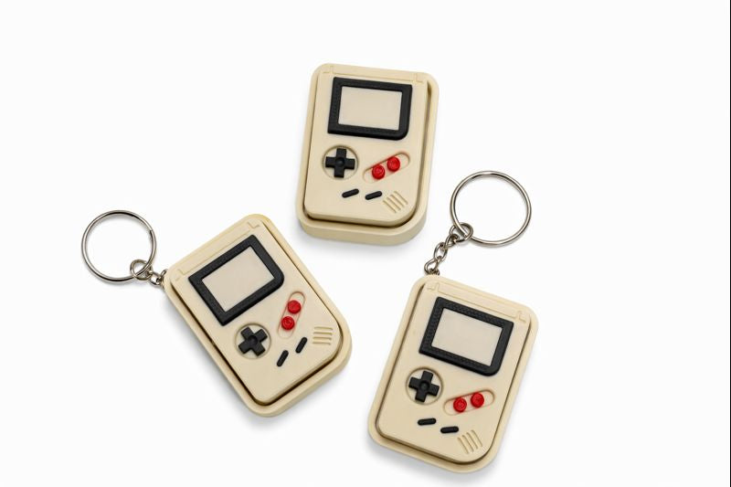 Vintage Game Fidget Clicker Keychain
