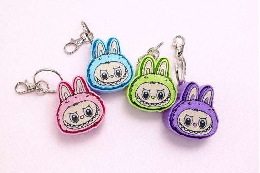 Labubu Fidget Clicker Keychain
