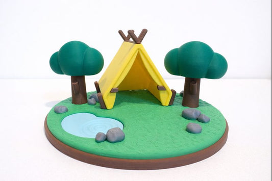 Camping Animal Friends Set