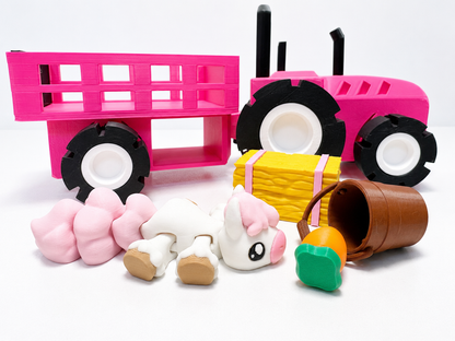Farm Tractor Playset