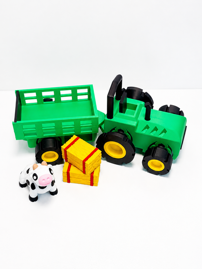 Farm Tractor Playset