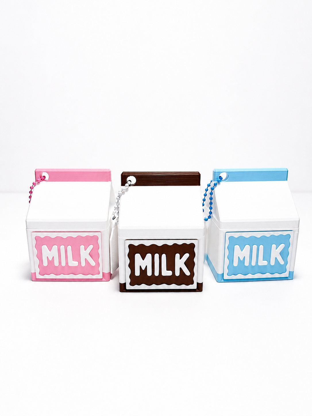 Cow in Mini Milk Carton Playset