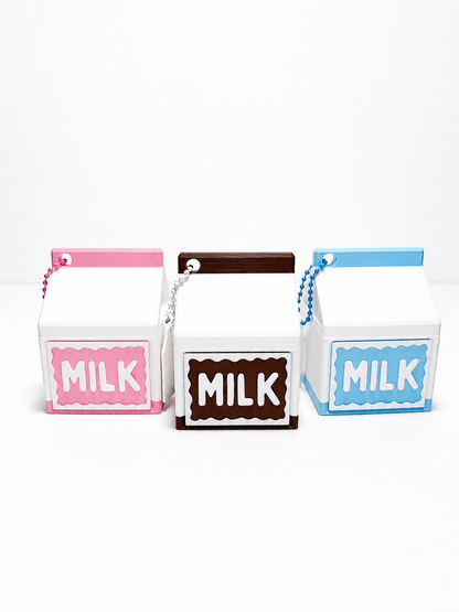 Cow in Mini Milk Carton Playset