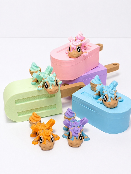 Ice Cream Dragon Popsicle Playset