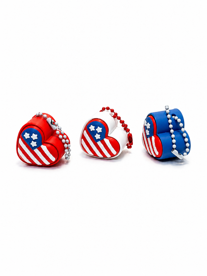 Flag Heart Fidget Clicker