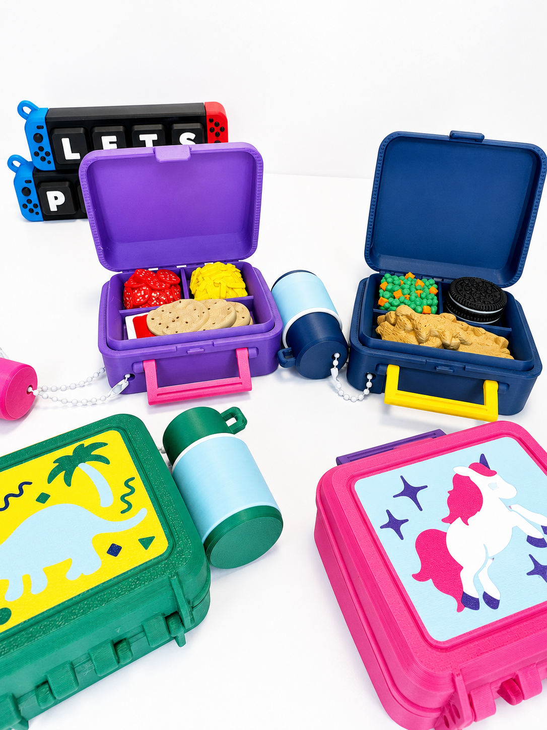 Retro Luchbox Fidget Clicker