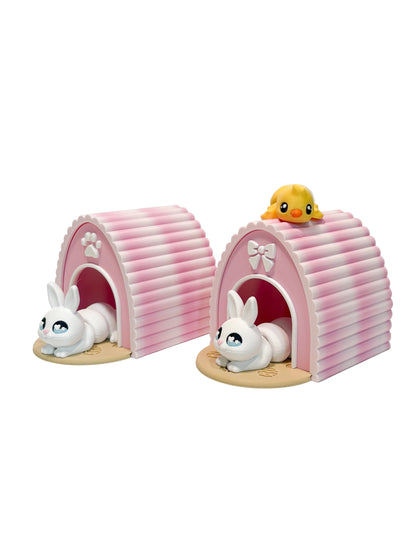 Easter Bunny House Set