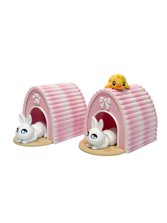 Easter Bunny House Set