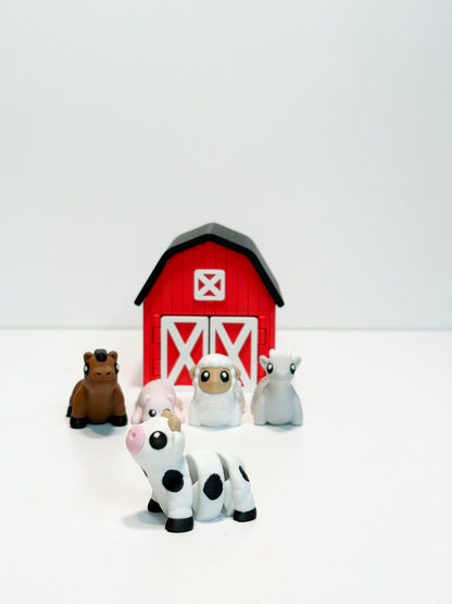Barnyard Animal Playset