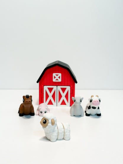 Barnyard Animal Playset