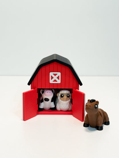 Barnyard Animal Playset