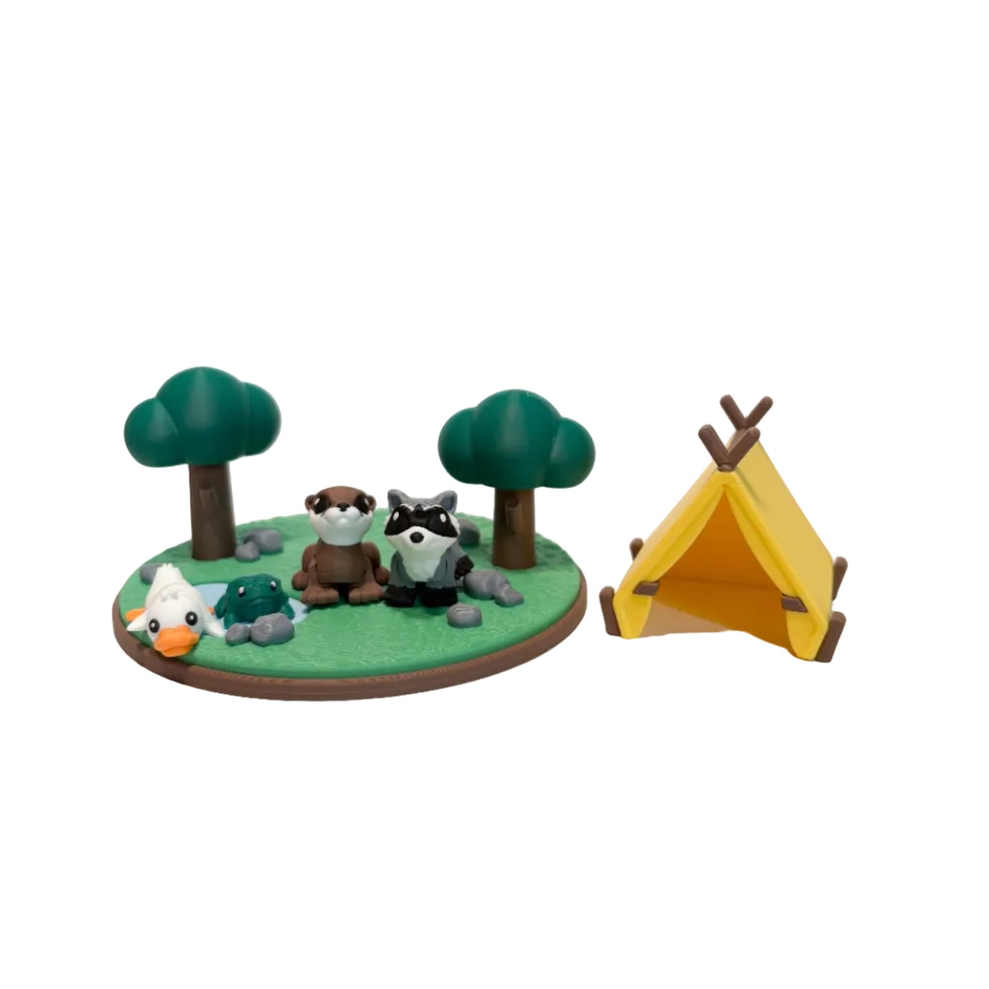 Camping Animal Friends Set