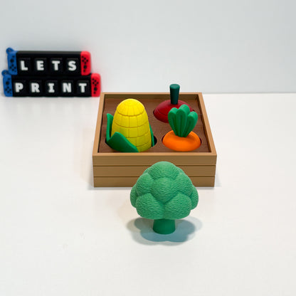 Fidget Garden Set in Planter Bed