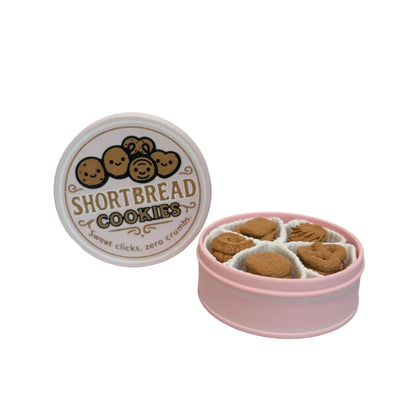 Shortbread Cookie Tin Fidget Clicker
