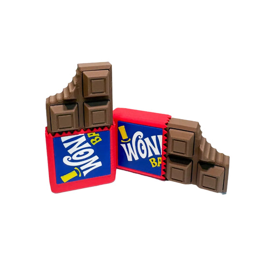 Wonka-Inspired Chocolate Bar Fidget Clicker