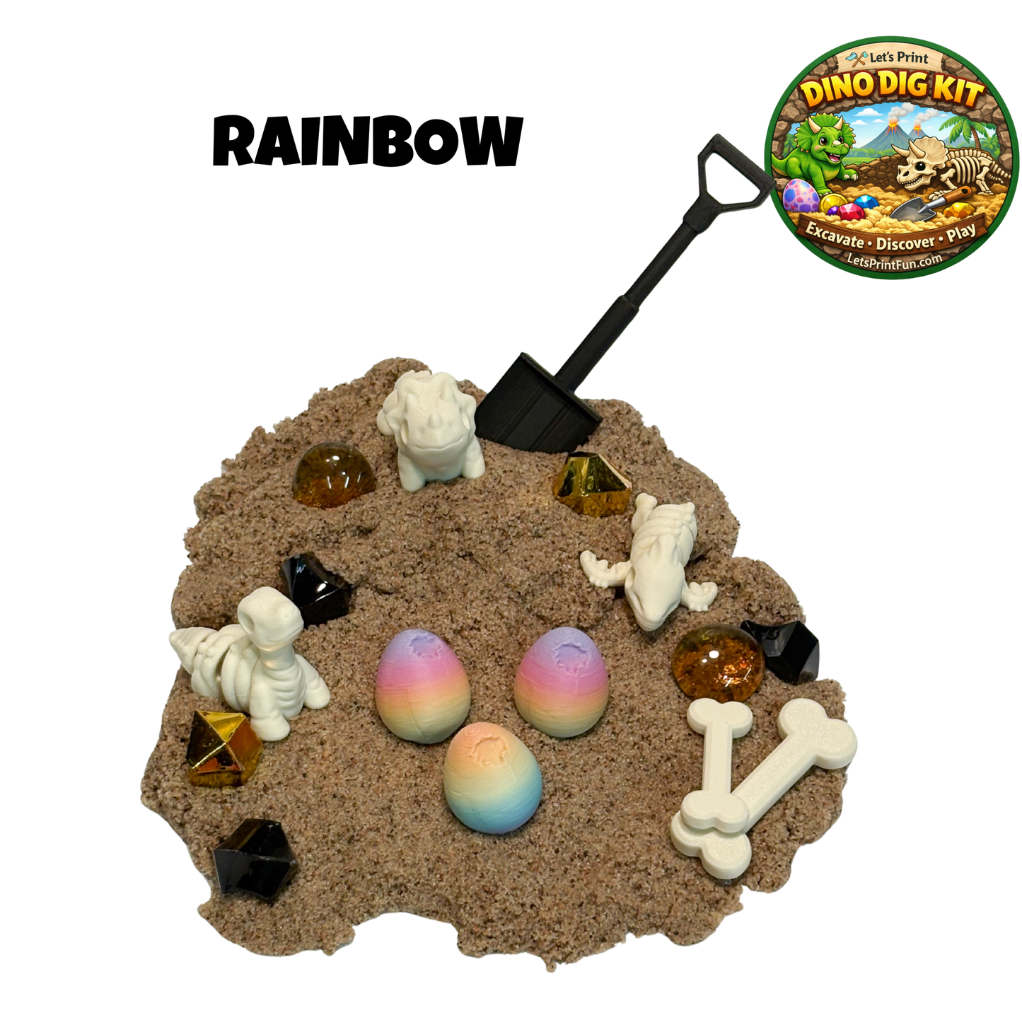 Mini Dinosaur Eggs – Pack of 3