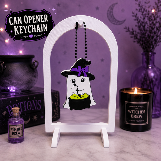Witches’ Brew Ghost Can Opener Keychain